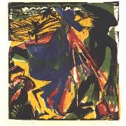 Schlemihls entcounter with the shadow Ernst Ludwig Kirchner